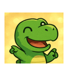 キラキラ☆ティラノでござる@SFW（個別スタンプ：18）