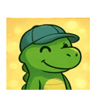 キラキラ☆ティラノでござる@SFW（個別スタンプ：23）