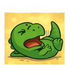 キラキラ☆ティラノでござる@SFW（個別スタンプ：24）