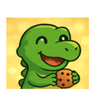 キラキラ☆ティラノでござる@SFW（個別スタンプ：25）