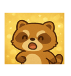 ちょい光タヌキ@SFW（個別スタンプ：3）