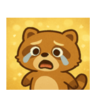 ちょい光タヌキ@SFW（個別スタンプ：4）