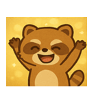 ちょい光タヌキ@SFW（個別スタンプ：5）