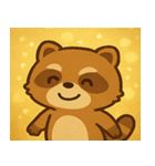 ちょい光タヌキ@SFW（個別スタンプ：7）