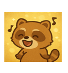 ちょい光タヌキ@SFW（個別スタンプ：12）