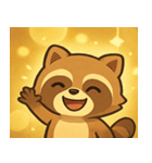 ちょい光タヌキ@SFW（個別スタンプ：17）