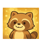 ちょい光タヌキ@SFW（個別スタンプ：26）