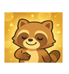 ちょい光タヌキ@SFW（個別スタンプ：29）