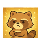 ちょい光タヌキ@SFW（個別スタンプ：30）