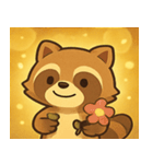 ちょい光タヌキ@SFW（個別スタンプ：32）