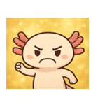 キラキラえらのウーパールーパー@SFW（個別スタンプ：2）