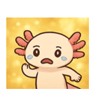 キラキラえらのウーパールーパー@SFW（個別スタンプ：3）