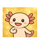 キラキラえらのウーパールーパー@SFW（個別スタンプ：6）