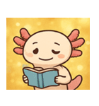 キラキラえらのウーパールーパー@SFW（個別スタンプ：7）