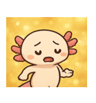 キラキラえらのウーパールーパー@SFW（個別スタンプ：8）