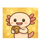 キラキラえらのウーパールーパー@SFW（個別スタンプ：9）