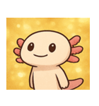 キラキラえらのウーパールーパー@SFW（個別スタンプ：15）