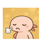 キラキラえらのウーパールーパー@SFW（個別スタンプ：17）