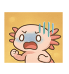 キラキラえらのウーパールーパー@SFW（個別スタンプ：18）