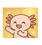 キラキラえらのウーパールーパー@SFW（個別スタンプ：19）