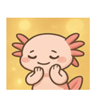 キラキラえらのウーパールーパー@SFW（個別スタンプ：20）