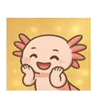 キラキラえらのウーパールーパー@SFW（個別スタンプ：23）