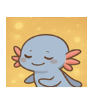 キラキラえらのウーパールーパー@SFW（個別スタンプ：24）