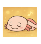 キラキラえらのウーパールーパー@SFW（個別スタンプ：31）