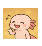 キラキラえらのウーパールーパー@SFW（個別スタンプ：32）