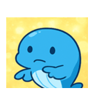 キラキラしっぽのクジラ@SFW（個別スタンプ：7）