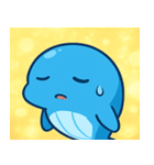 キラキラしっぽのクジラ@SFW（個別スタンプ：8）