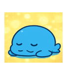 キラキラしっぽのクジラ@SFW（個別スタンプ：10）