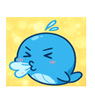 キラキラしっぽのクジラ@SFW（個別スタンプ：13）