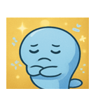 キラキラしっぽのクジラ@SFW（個別スタンプ：27）