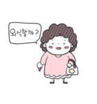 母のひとこと (KOR)（個別スタンプ：16）