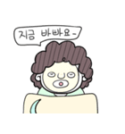 母のひとこと (KOR)（個別スタンプ：31）