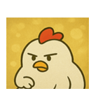 キラキラニワトリの毎日@SFW（個別スタンプ：2）