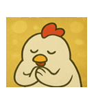 キラキラニワトリの毎日@SFW（個別スタンプ：13）