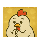 キラキラニワトリの毎日@SFW（個別スタンプ：14）