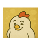 キラキラニワトリの毎日@SFW（個別スタンプ：17）