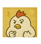 キラキラニワトリの毎日@SFW（個別スタンプ：18）