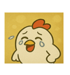 キラキラニワトリの毎日@SFW（個別スタンプ：20）