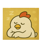 キラキラニワトリの毎日@SFW（個別スタンプ：21）