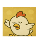 キラキラニワトリの毎日@SFW（個別スタンプ：24）