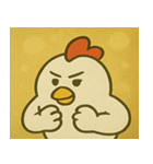 キラキラニワトリの毎日@SFW（個別スタンプ：25）