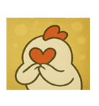 キラキラニワトリの毎日@SFW（個別スタンプ：27）