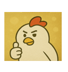キラキラニワトリの毎日@SFW（個別スタンプ：29）