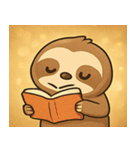 キラキラだけど動かぬナマケモノ@SFW（個別スタンプ：10）