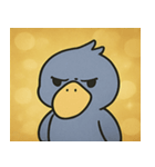 キラキラ無言のハシビロコウ@SFW（個別スタンプ：18）