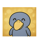 キラキラ無言のハシビロコウ@SFW（個別スタンプ：22）